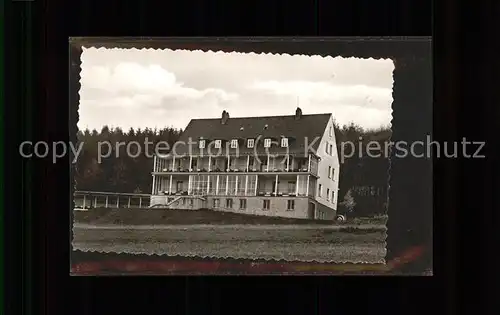 Barntrup Sanatorium "Haus Herborn) Kat. Barntrup