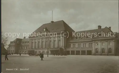 Hamm Westfalen Bahnhof Kat. Hamm