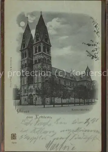 Koblenz Rhein Kastorkirche Kat. Koblenz