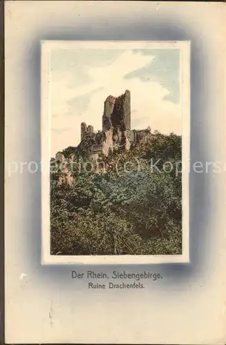 Koenigswinter Ruine Drachenfels Kat. Koenigswinter