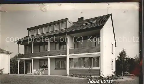 Bad Waldliesborn Haus Luise Kat. Lippstadt