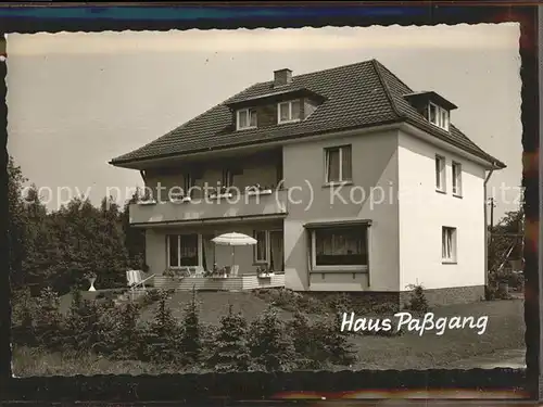 Bad Waldliesborn Haus Passgang Kat. Lippstadt