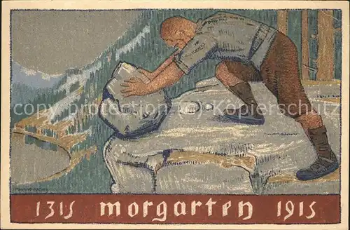 Morgarten Litho Kat. Morgarten