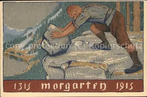 Morgarten Litho Kat. Morgarten