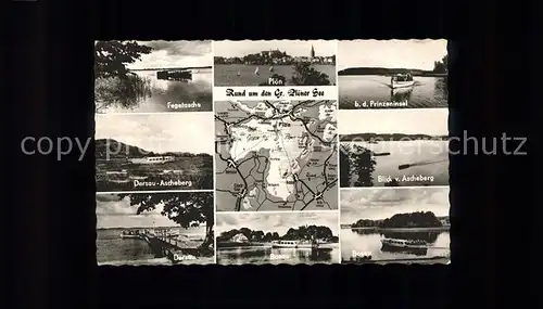 Ploen See Rund um den Ploener See Landkarte Ansichten / Ploen /Ploen LKR