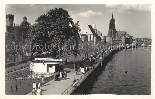 Frankfurt Main Mainpromenade Dom Kat. Frankfurt am Main