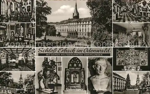 Erbach Odenwald Schloss Erbach Sammlungen  / Erbach /Odenwaldkreis LKR