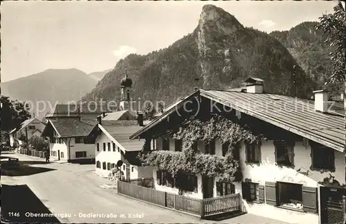 Oberammergau Dedierstrasse Kofel Kat. Oberammergau