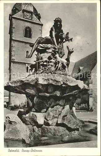 Detmold Donopbrunnen Kat. Detmold