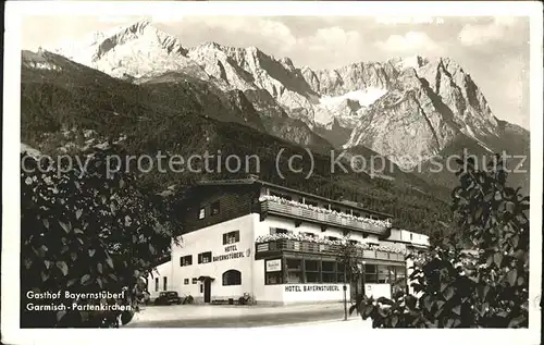 Garmisch Partenkirchen Gasthaus Bayernstueberl Kat. Garmisch Partenkirchen