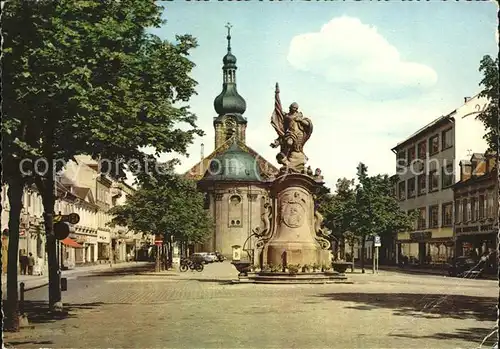 Rastatt Marktplatz Denkmal Kat. Rastatt