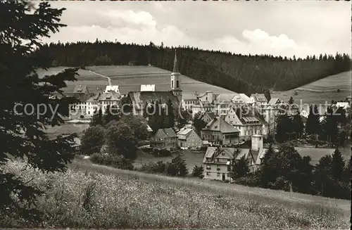 Schoenwald Schwarzwald Panorama Kat. Schoenwald im Schwarzwald