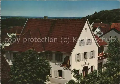 Bad Bellingen Gasthaus "Zum Hirschen" Kat. Bad Bellingen