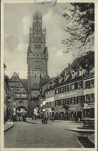 Freiburg Breisgau Schwabentor Kat. Freiburg im Breisgau