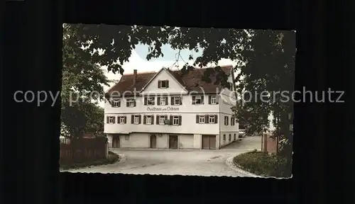 Zwerenberg Neuweiler Gasthaus Pension "Zum Ochsen" Kat. Neuweiler