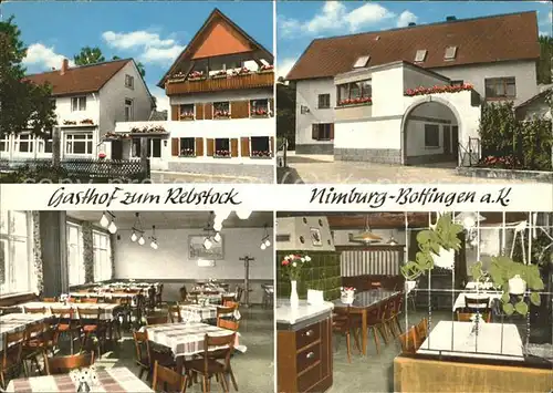 Bottingen Gasthaus "Zum Rebstock" Kat. Teningen