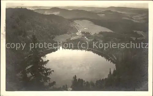 Feldberg Schwarzwald Blick auf den Feldsee Kat. Feldberg (Schwarzwald)