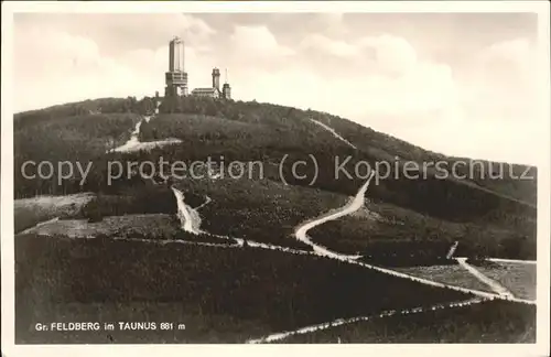 Feldberg Taunus Panorama Kat. Schmitten