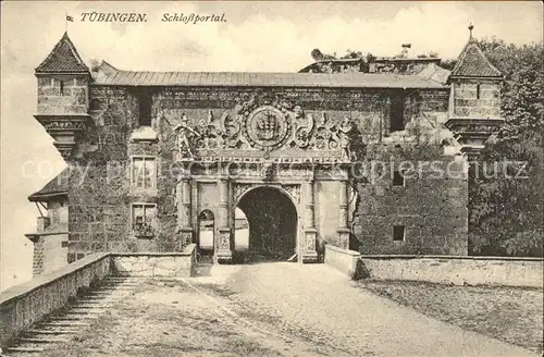 Tuebingen Schlossportal Kat. Tuebingen