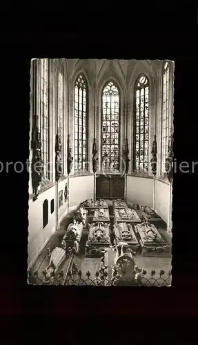 Tuebingen Stiftskirche Inneres Kat. Tuebingen