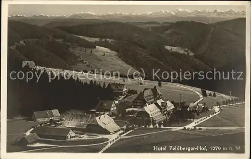 Feldberg Schwarzwald Hotel Feldberger Hof mit Alpenblick Kat. Feldberg (Schwarzwald)