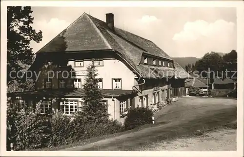 Bernau Schwarzwald Gasthaus zum Adler Kat. Bernau im Schwarzwald