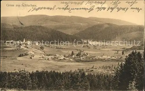 Schluchsee Panorama Feldpost Kat. Schluchsee