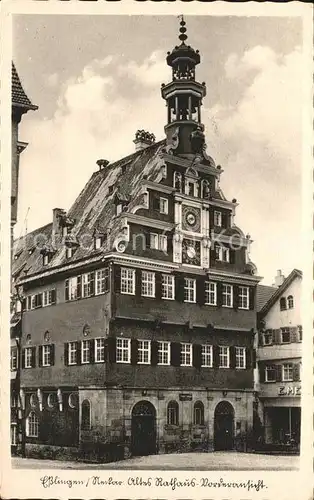 Esslingen Neckar Altes Rathaus Kat. Esslingen am Neckar