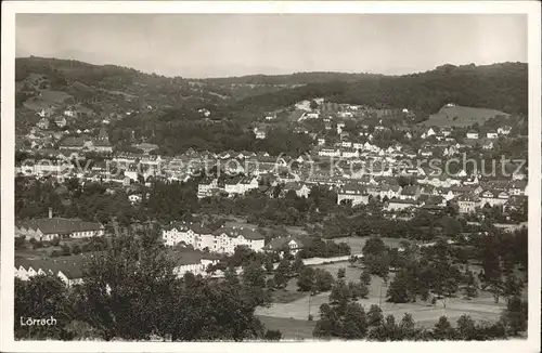 Loerrach Panorama Kat. Loerrach