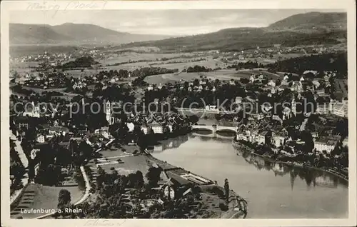 Laufenburg Baden Fliegeraufnahme Kat. Laufenburg (Baden)