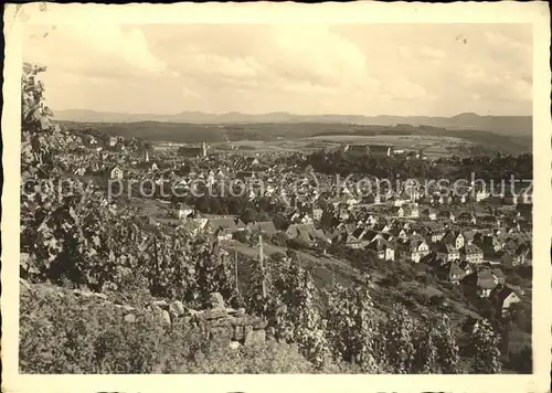 Tuebingen Panorama Kat. Tuebingen