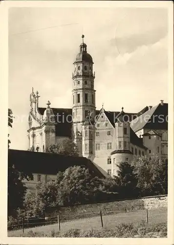 Neresheim Abtei Praelatur und Turm Kat. Neresheim