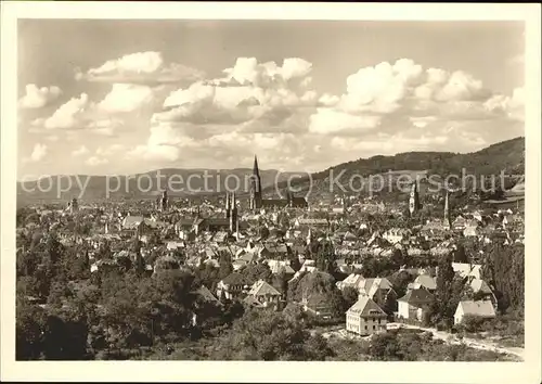 Freiburg Breisgau Gesamtansicht Kat. Freiburg im Breisgau