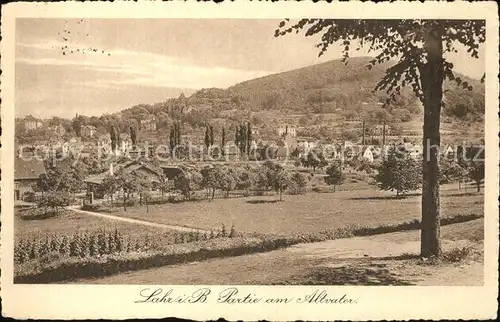 Lahr Schwarzwald Partie am Altvater Feldpost Kat. Lahr