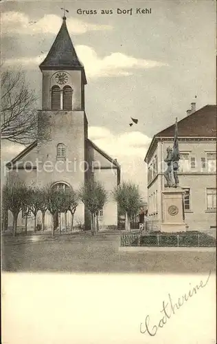 Kehl Rhein Kirche Kat. Kehl