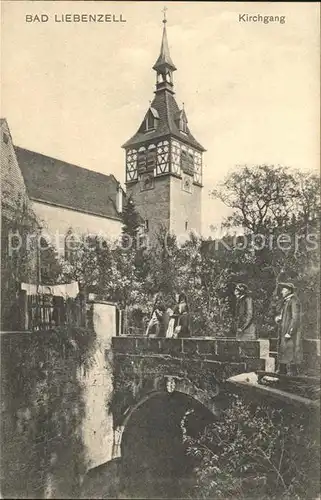 Bad Liebenzell Kirche Kirchgang Kat. Bad Liebenzell