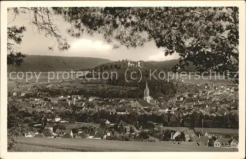 Tuttlingen Blick vom Kapf Kat. Tuttlingen