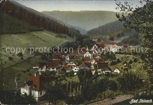 Bad Teinach Zavelstein Ortsansicht Kat. Bad Teinach Zavelstein