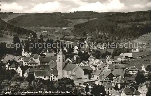 Lenzkirch Ortsansicht Kat. Lenzkirch