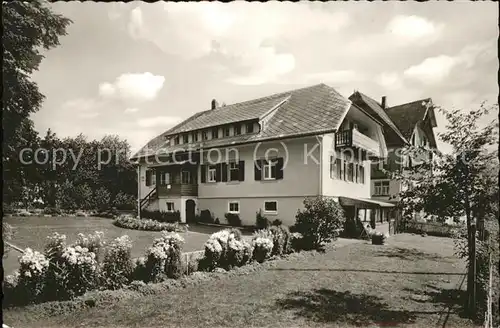 Saig Schwarzwald Haus Lindenhof Kat. Lenzkirch