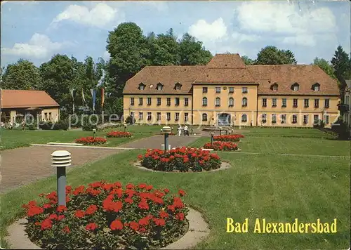 Bad Alexandersbad  Kat. Bad Alexandersbad