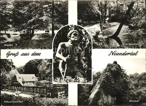 Neandertal Wildpark Schwarzwaldhaus Kat. Mettmann