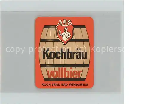 Bad Windsheim Koch Braeu Kat. Bad Windsheim