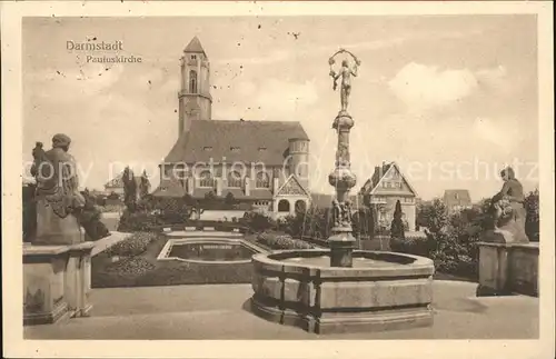 Darmstadt Pauluskirche Kat. Darmstadt