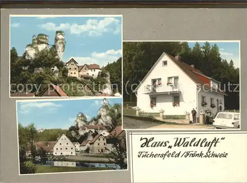 Tuechersfeld Haus Waldluft Kat. Pottenstein