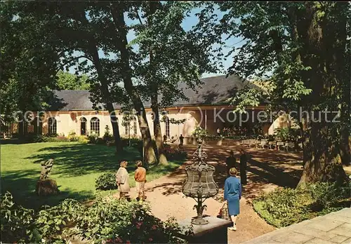 Bad Neustadt Kurpark mit Wandelhalle Kat. Bad Neustadt a.d.Saale