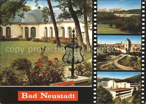Bad Neustadt Kuranlagen Teilansichten Kat. Bad Neustadt a.d.Saale