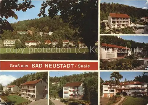 Bad Neustadt Teilansichten Kat. Bad Neustadt a.d.Saale