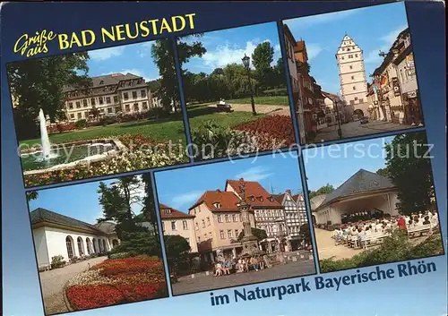 Bad Neustadt Kurhaus Kurpark Marktplatz Kat. Bad Neustadt a.d.Saale