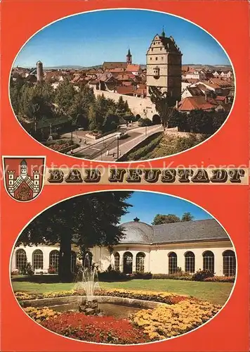Bad Neustadt Stadtblick Kurgarten Kat. Bad Neustadt a.d.Saale